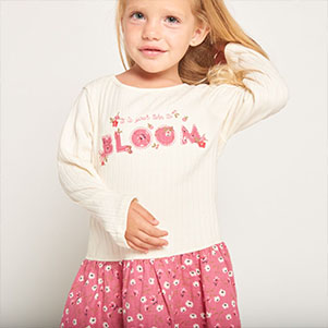 Folk Flowers 3-36 maanden